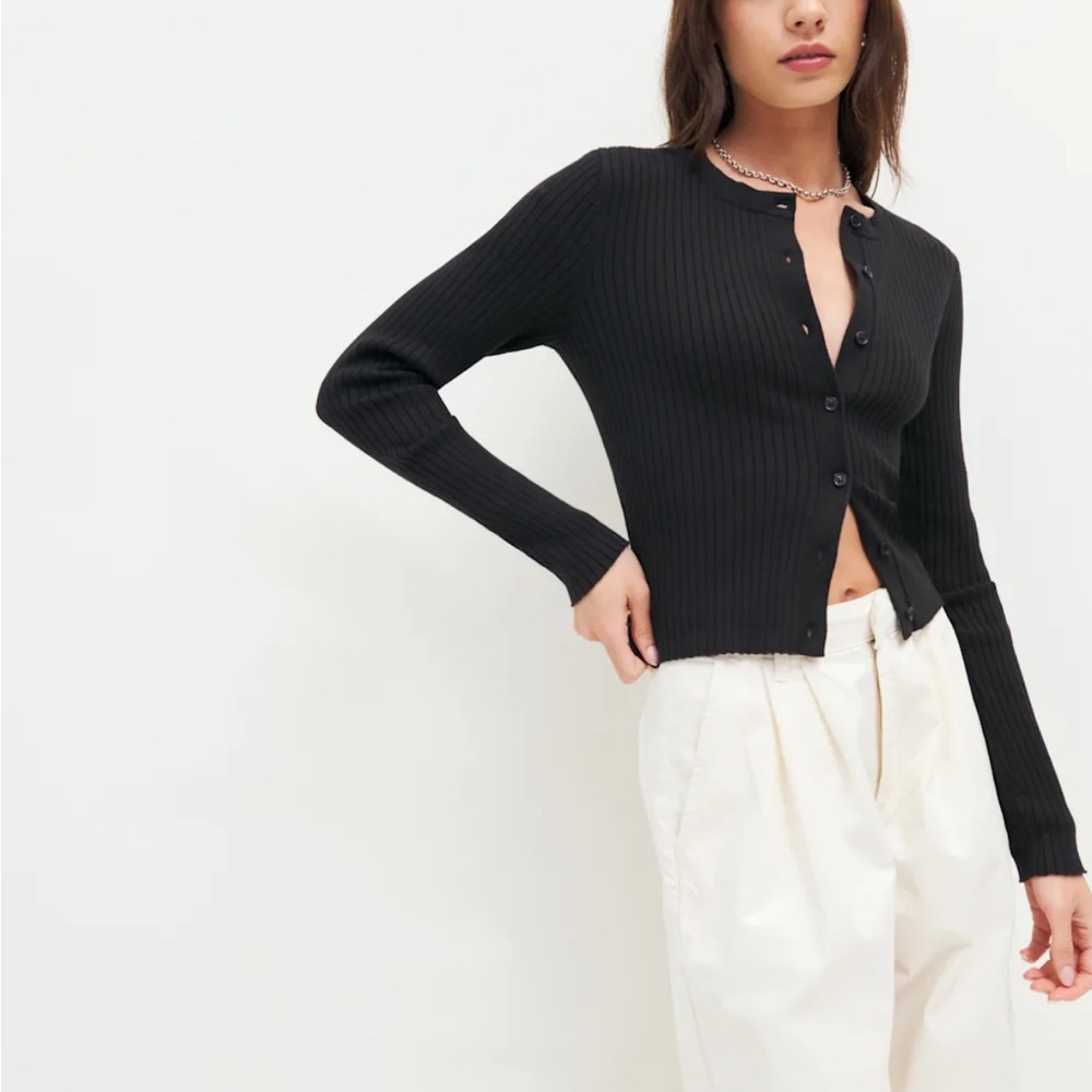 Reformation Joanne Cotton Cardigan